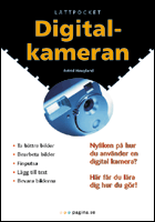 Omslaget på boken Lättpocket om Digitalkameran av Astrid Haugland